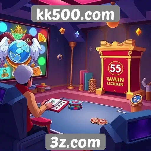 novos recursos interativos no kk500.com